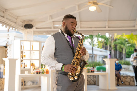 Silver Saxophone Wedding package